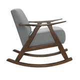 Waithe Gray Rocking Chair - Ornate Home