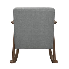 Waithe Gray Rocking Chair - Ornate Home