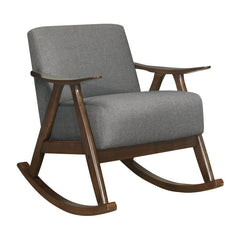 Waithe Gray Rocking Chair - Ornate Home
