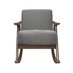 Waithe Gray Rocking Chair - Ornate Home