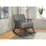 Waithe Gray Rocking Chair - Ornate Home