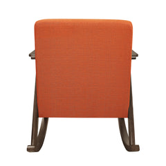 Waithe Orange Rocking Chair - Ornate Home