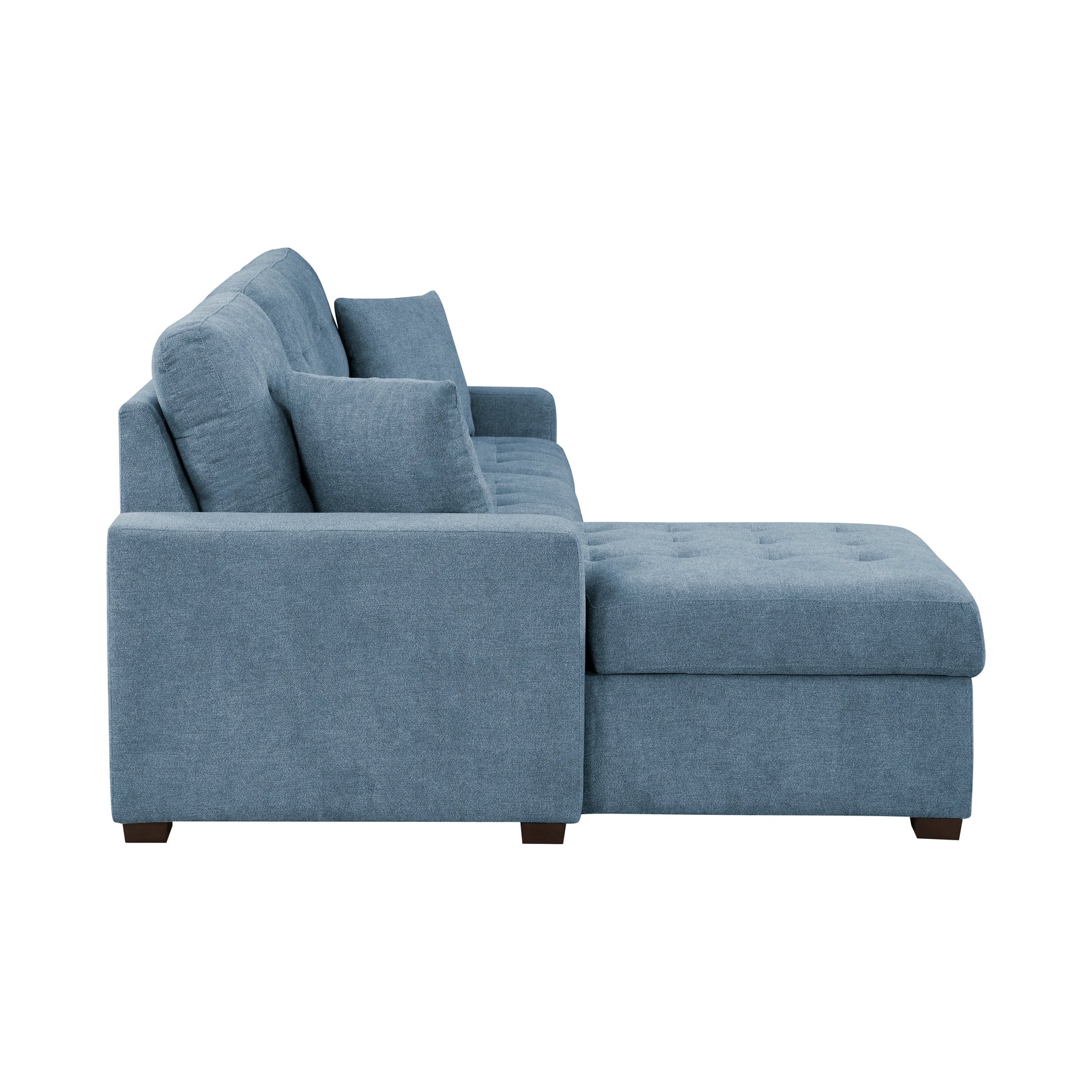 Waitsfield Blue 2-Piece Sectional with Left Chaise - Ornate Home