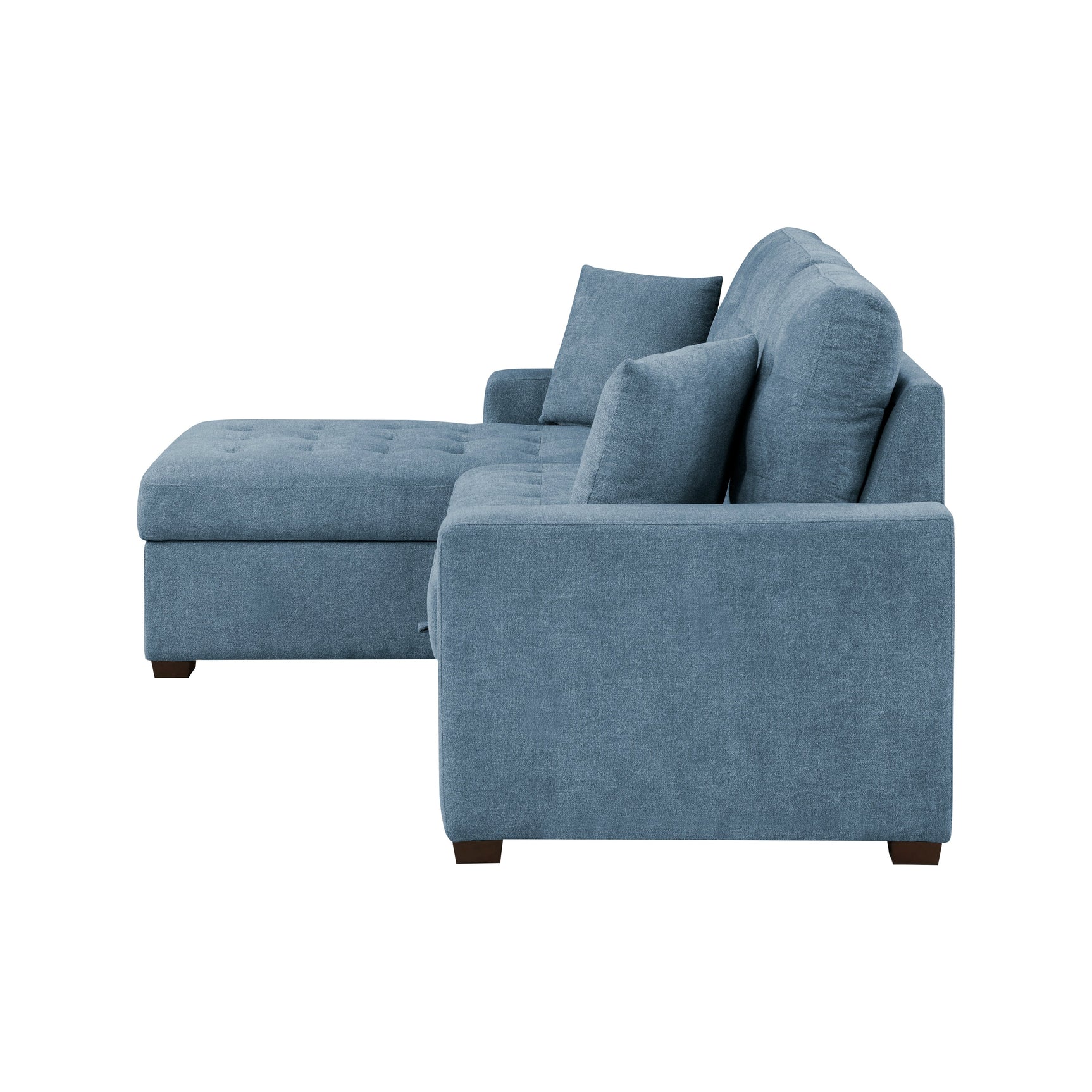 Waitsfield Blue 2-Piece Sectional with Left Chaise - Ornate Home