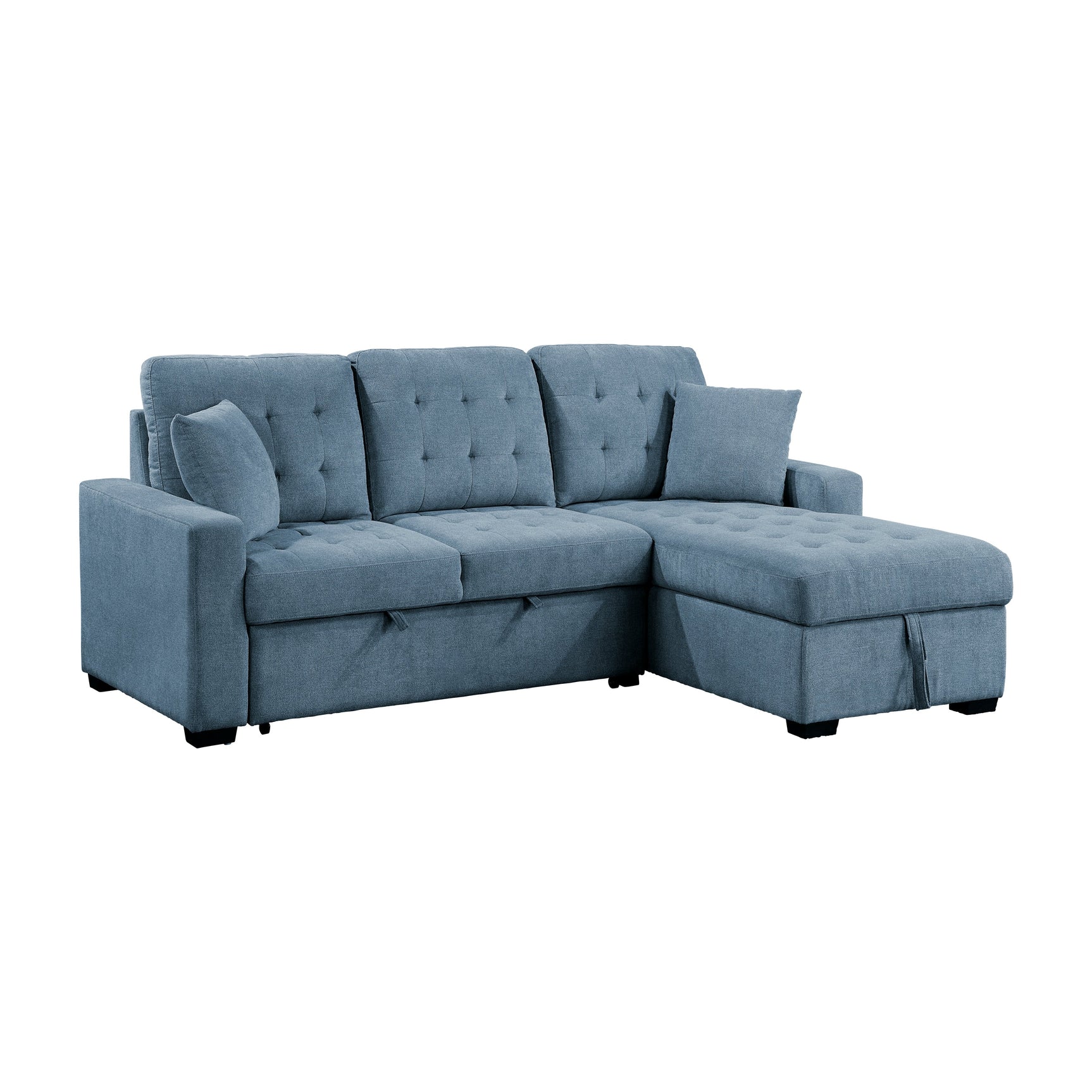 Waitsfield Blue 2-Piece Sectional with Right Chaise - Ornate Home