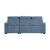 Waitsfield Blue 2-Piece Sectional with Right Chaise - Ornate Home
