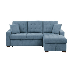 Waitsfield Blue 2-Piece Sectional with Right Chaise - Ornate Home