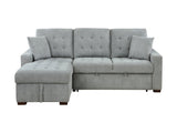 Waitsfield Gray 2-Piece Sectional with Left Chaise - Ornate Home
