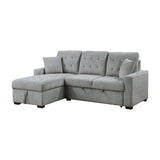 Waitsfield Gray 2-Piece Sectional with Left Chaise - Ornate Home