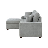 Waitsfield Gray 2-Piece Sectional with Left Chaise - Ornate Home