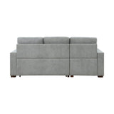 Waitsfield Gray 2-Piece Sectional with Left Chaise - Ornate Home