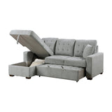 Waitsfield Gray 2-Piece Sectional with Left Chaise - Ornate Home