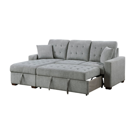Waitsfield Gray 2-Piece Sectional with Left Chaise - Ornate Home