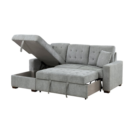 Waitsfield Gray 2-Piece Sectional with Left Chaise - Ornate Home