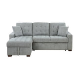 Waitsfield Gray 2-Piece Sectional with Left Chaise - Ornate Home