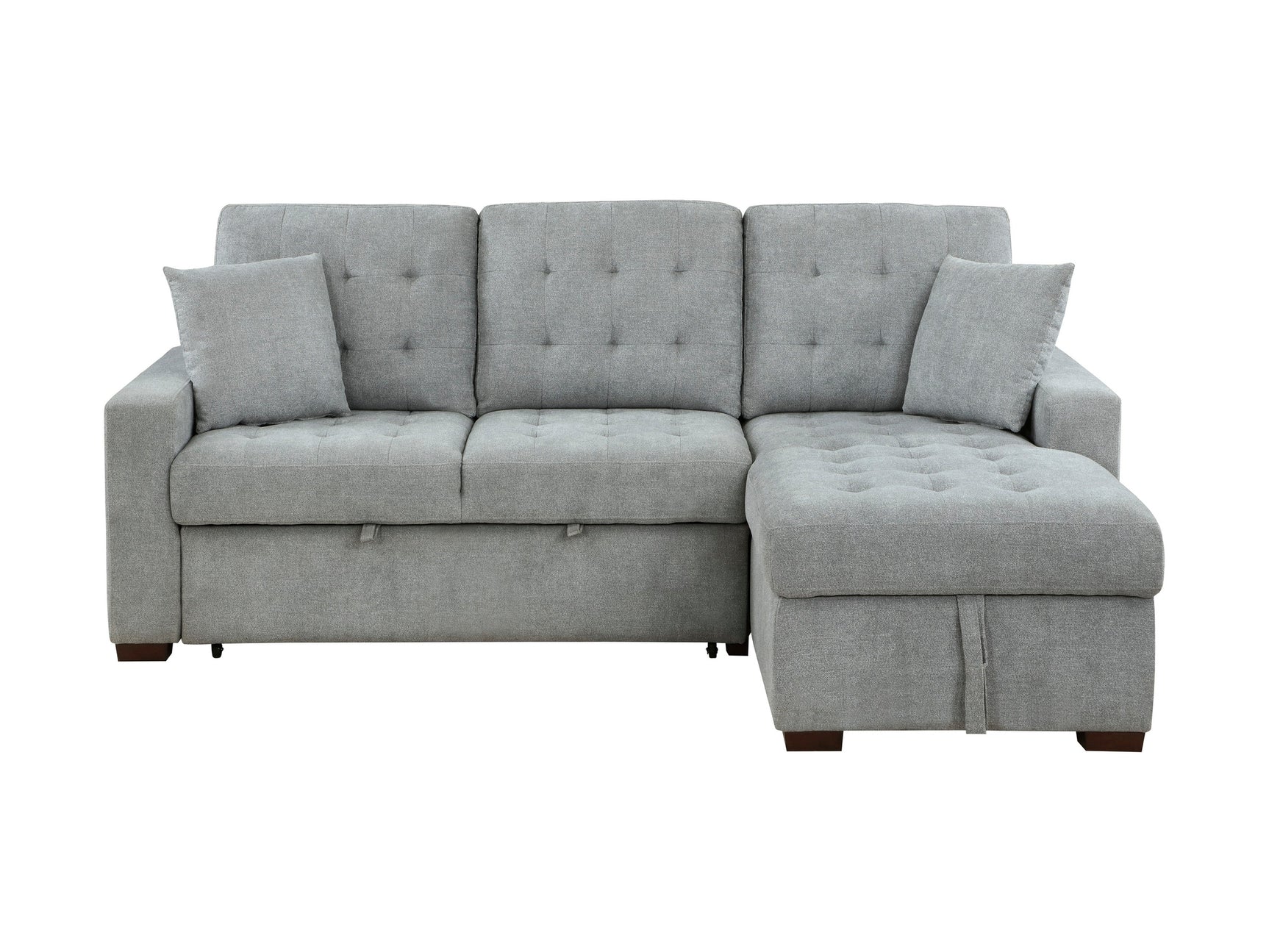 Waitsfield Gray 2-Piece Sectional with Right Chaise - Ornate Home