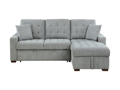 Waitsfield Gray 2-Piece Sectional with Right Chaise - Ornate Home