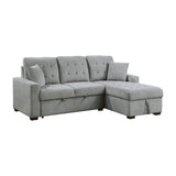 Waitsfield Gray 2-Piece Sectional with Right Chaise - Ornate Home