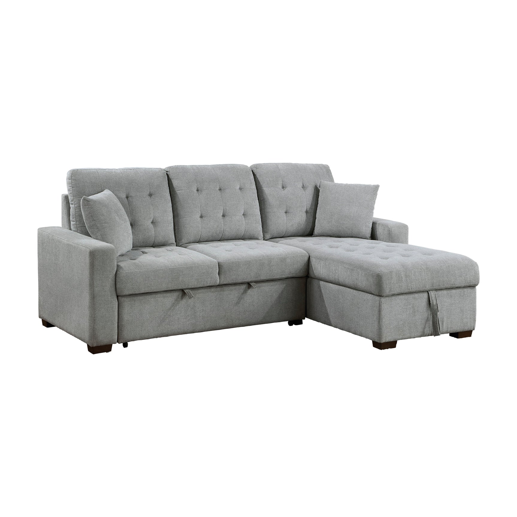 Waitsfield Gray 2-Piece Sectional with Right Chaise - Ornate Home