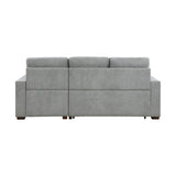 Waitsfield Gray 2-Piece Sectional with Right Chaise - Ornate Home