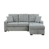 Waitsfield Gray 2-Piece Sectional with Right Chaise - Ornate Home