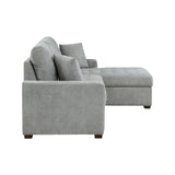 Waitsfield Gray 2-Piece Sectional with Right Chaise - Ornate Home