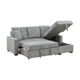 Waitsfield Gray 2-Piece Sectional with Right Chaise - Ornate Home