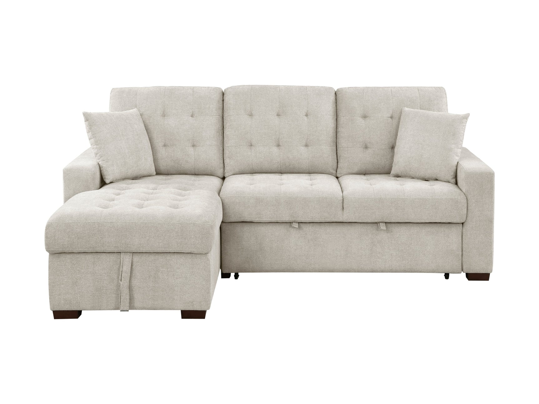Waitsfield Sand 2-Piece Sectional with Left Chaise - Ornate Home