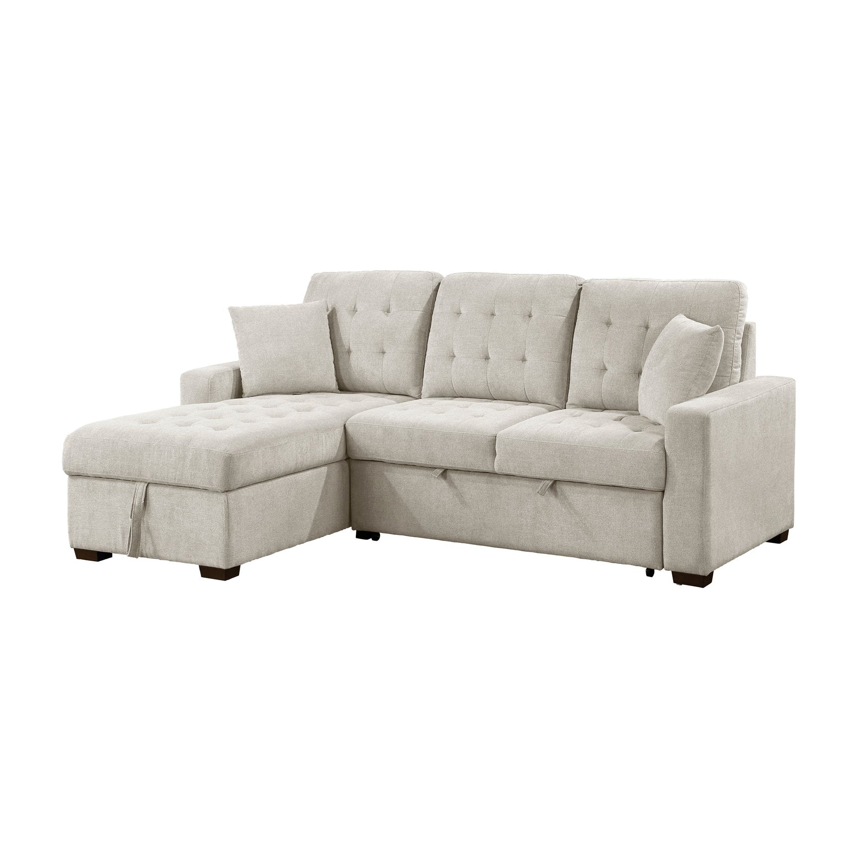 Waitsfield Sand 2-Piece Sectional with Left Chaise - Ornate Home