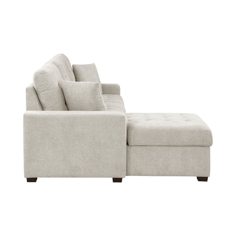 Waitsfield Sand 2-Piece Sectional with Left Chaise - Ornate Home