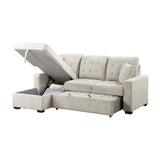 Waitsfield Sand 2-Piece Sectional with Left Chaise - Ornate Home