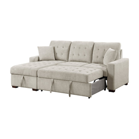 Waitsfield Sand 2-Piece Sectional with Left Chaise - Ornate Home