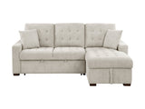 Waitsfield Sand 2-Piece Sectional with Right Chaise - Ornate Home