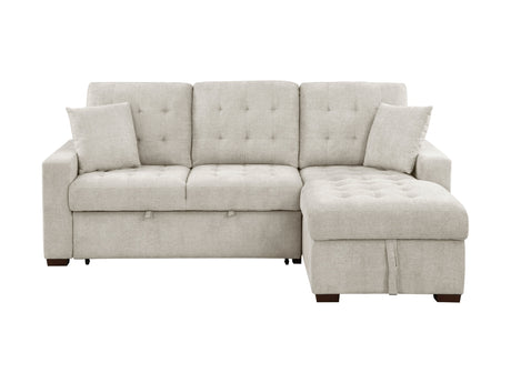 Waitsfield Sand 2-Piece Sectional with Right Chaise - Ornate Home