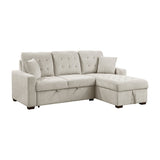 Waitsfield Sand 2-Piece Sectional with Right Chaise - Ornate Home