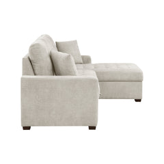 Waitsfield Sand 2-Piece Sectional with Right Chaise - Ornate Home