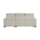 Waitsfield Sand 2-Piece Sectional with Right Chaise - Ornate Home