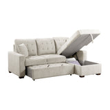 Waitsfield Sand 2-Piece Sectional with Right Chaise - Ornate Home