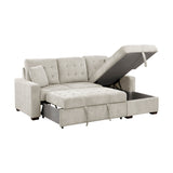 Waitsfield Sand 2-Piece Sectional with Right Chaise - Ornate Home