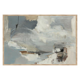 Wake Blue Painting 48x72 by Buddy Whitlock - Ornate Home
