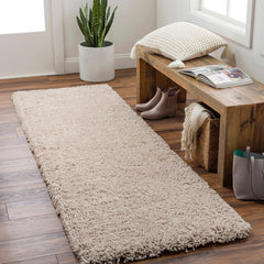 Wakeeney Beige Shag Rug - Clearance - Ornate Home