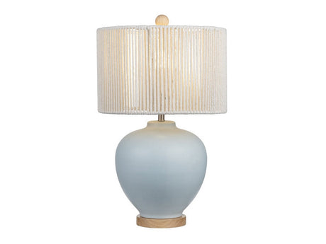 Wakefield Blue/Natural Table Lamp - Ornate Home