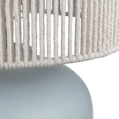 Wakefield Blue/Natural Table Lamp - Ornate Home