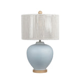 Wakefield Blue/Natural Table Lamp - Ornate Home