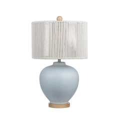Wakefield Blue/Natural Table Lamp - Ornate Home