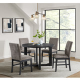 Wakefield Espresso 5PC Dining Set with Table and 4 Chairs - Ornate Home