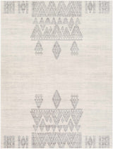 Wakita Light Gray Tribal Rug - Ornate Home