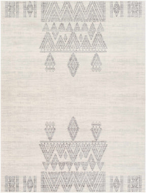Wakita Light Gray Tribal Rug - Ornate Home