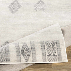Wakita Light Gray Tribal Rug - Ornate Home