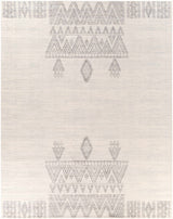 Wakita Light Gray Tribal Rug - Ornate Home